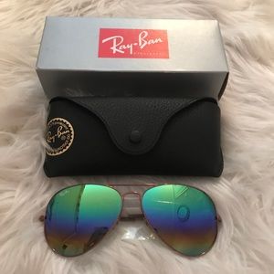 Brand new raybans never worn